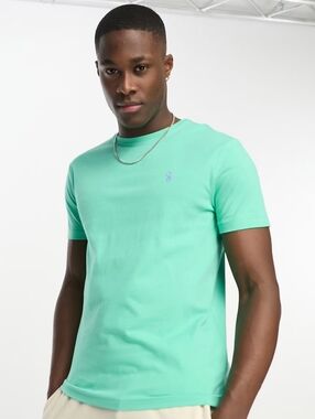 Polo Ralph Lauren Mint Crewneck T-Shirt Large